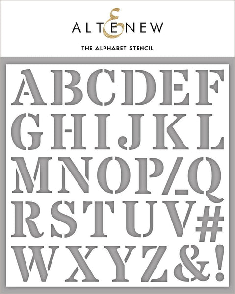 The Alphabet Stencil